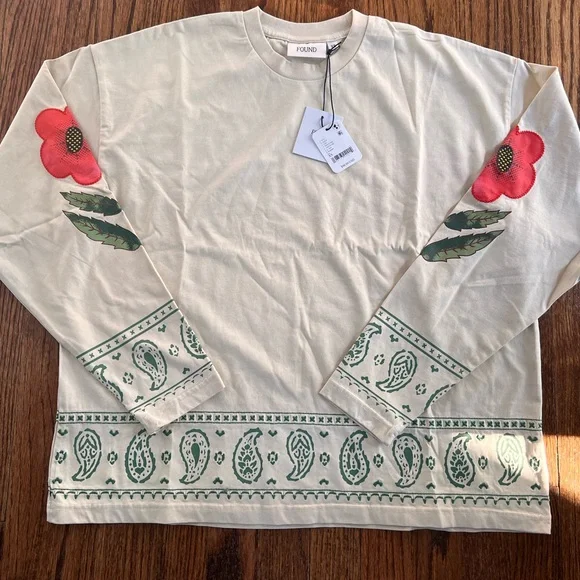 Free People FOUND Folklore Embroidered Long Sleeve Top - Picture 5 of 6